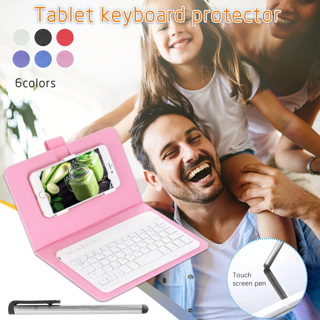 Portable Wireless Bluetooth Keyboard Case For Mobile Phone Protector with Bluetooth Keyboard Smartphone