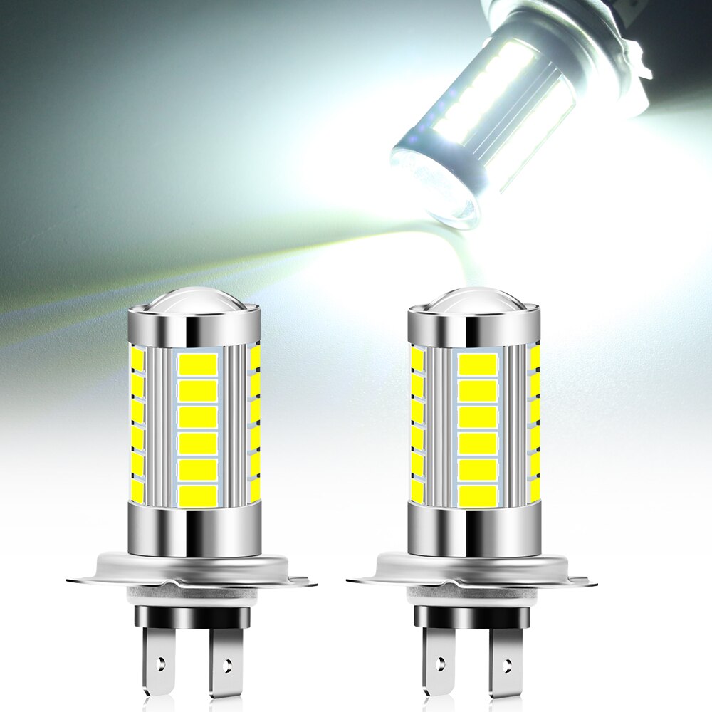2pcs H7 LED Bulb Car Light Headlamp Fog Light Bulbs For Renault Koleos Kadjar Scenic Megane Sandero Espace Clio Captur Twingo