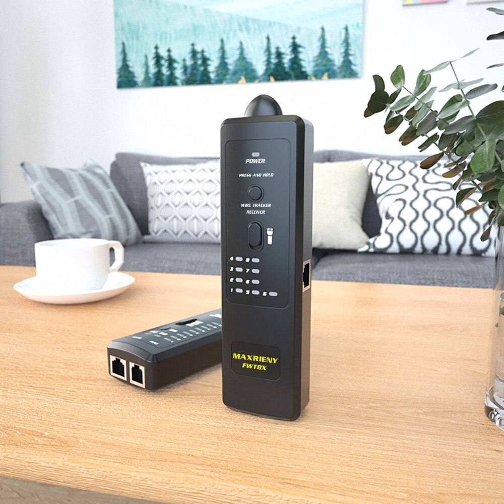 Digital Network Cable Tester Signal Dual Mode Network Wire Tracker Line Finder ollation RJ45 RJ11 Accurate Ethernet Lan Tracer