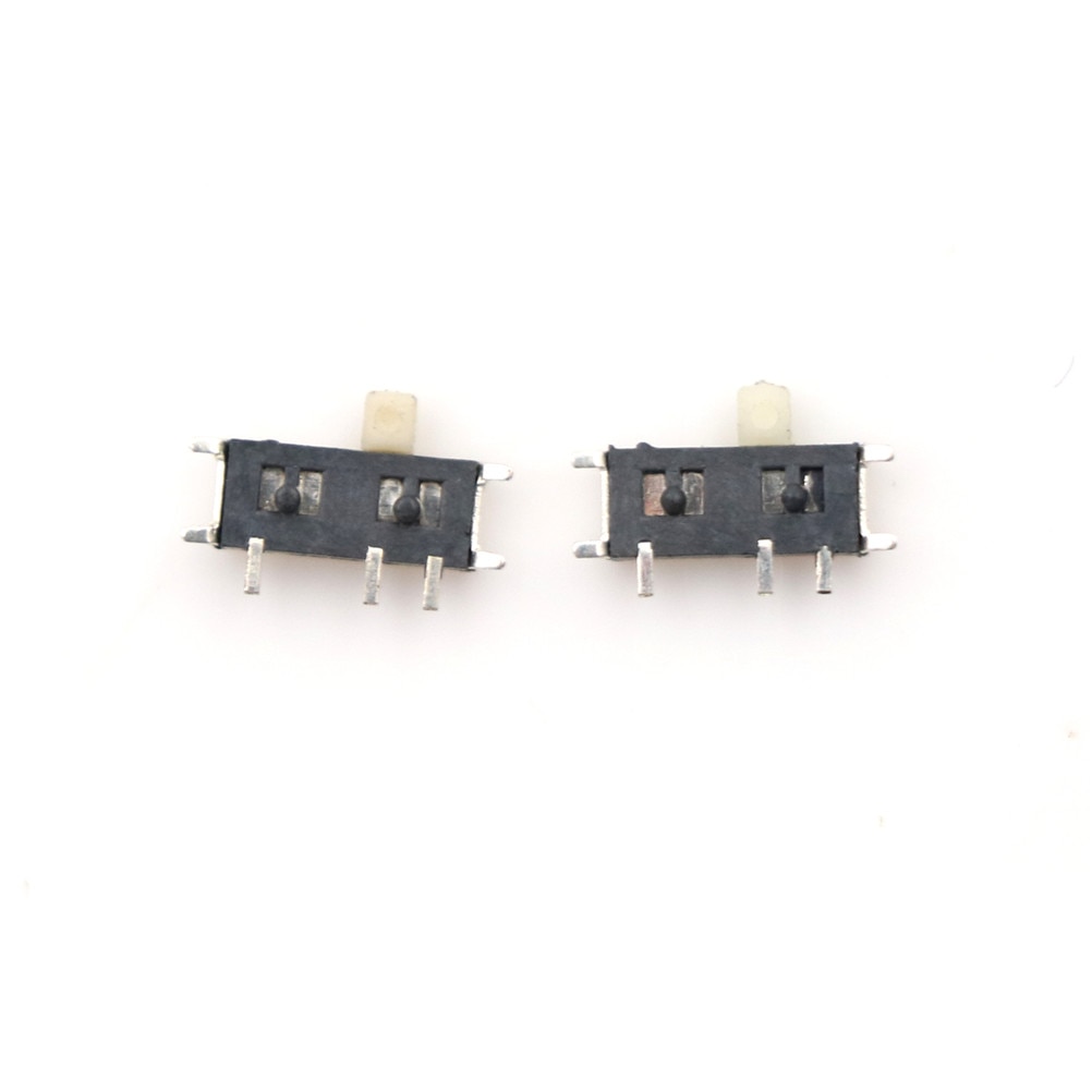 20PCS 7 Pin Mini Slide Switch On-OFF 2Position Micro Slide Toggle Switch Miniature Horizontal Slide Switch SMD