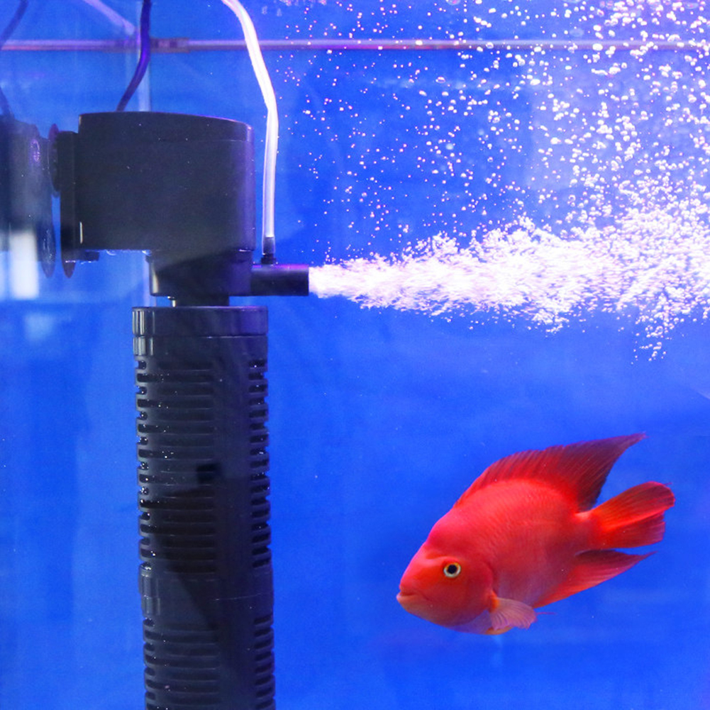 Forever Speed Aquarium binnenfilter, 3-in-1 instelbare doorstroming, aquariumfilter, 1500 l/u