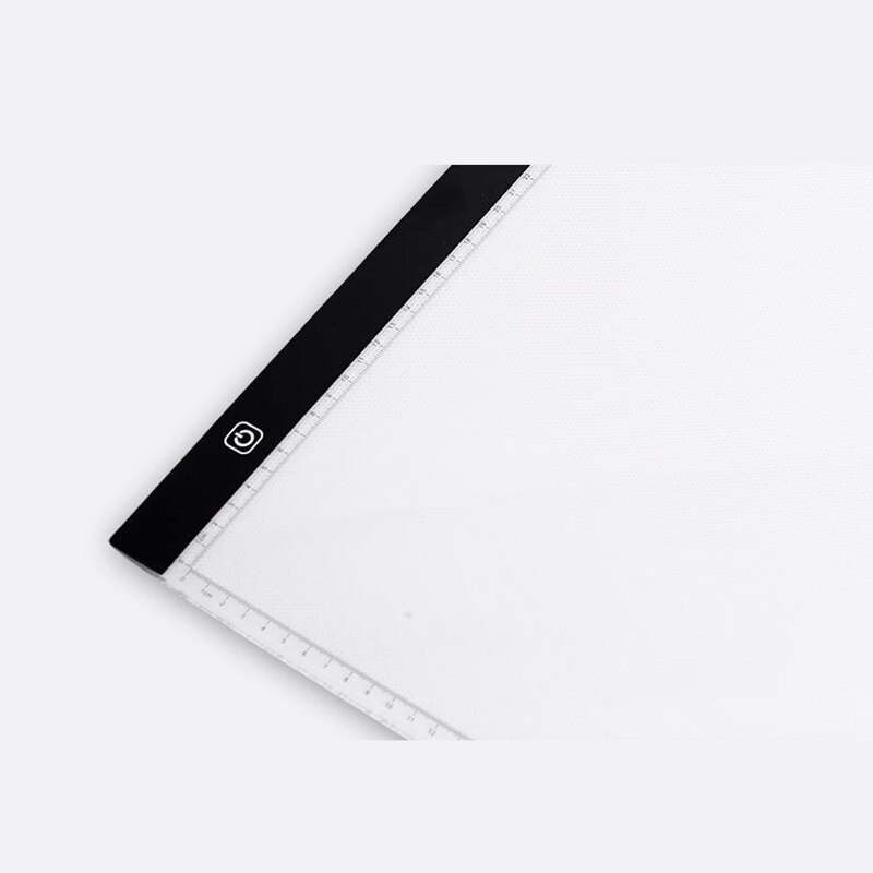 A4 Dimmable LED Drawing Copy Pad with Scale USB Power Artcraft Tracing Pad for Painting Writing Animation Sketching