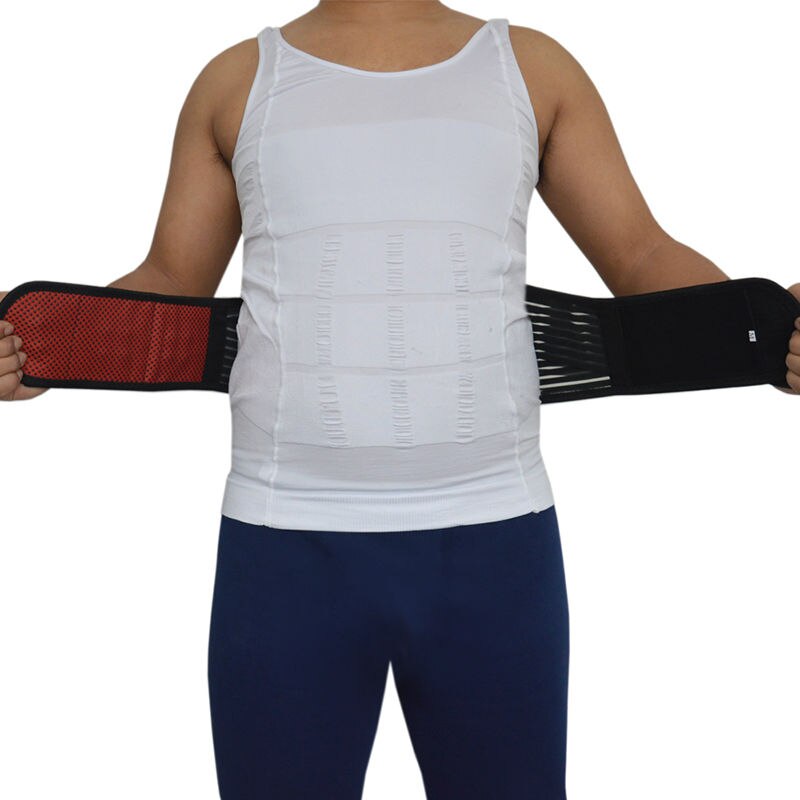 Plus Size XXXL XXXXL Toermalijn Zelfopwarming Brace Riem Magnetische Therapie Houding Corrector Ondersteuning Verlichten Onderrug Pijn Y011
