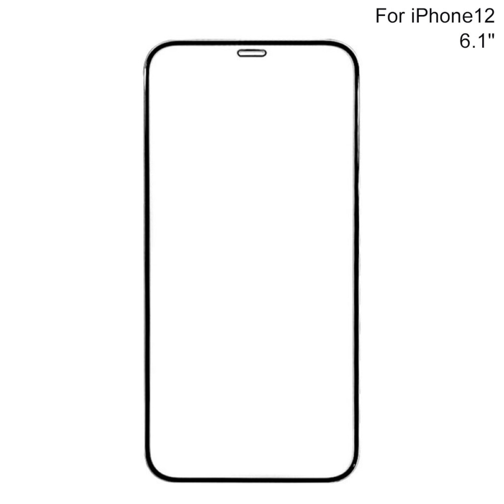 9D Anti-Scratch Mobile Phone Screen Full Screen Protection Tempered Glass Hd Protective Film For Iphone 12 Series: M