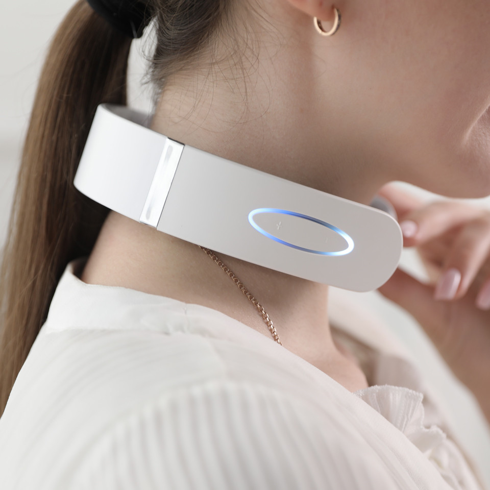 Electric Neck Massager Pain Relief Tool Health Care Relaxation Cervical Vertebra Physiotherapy