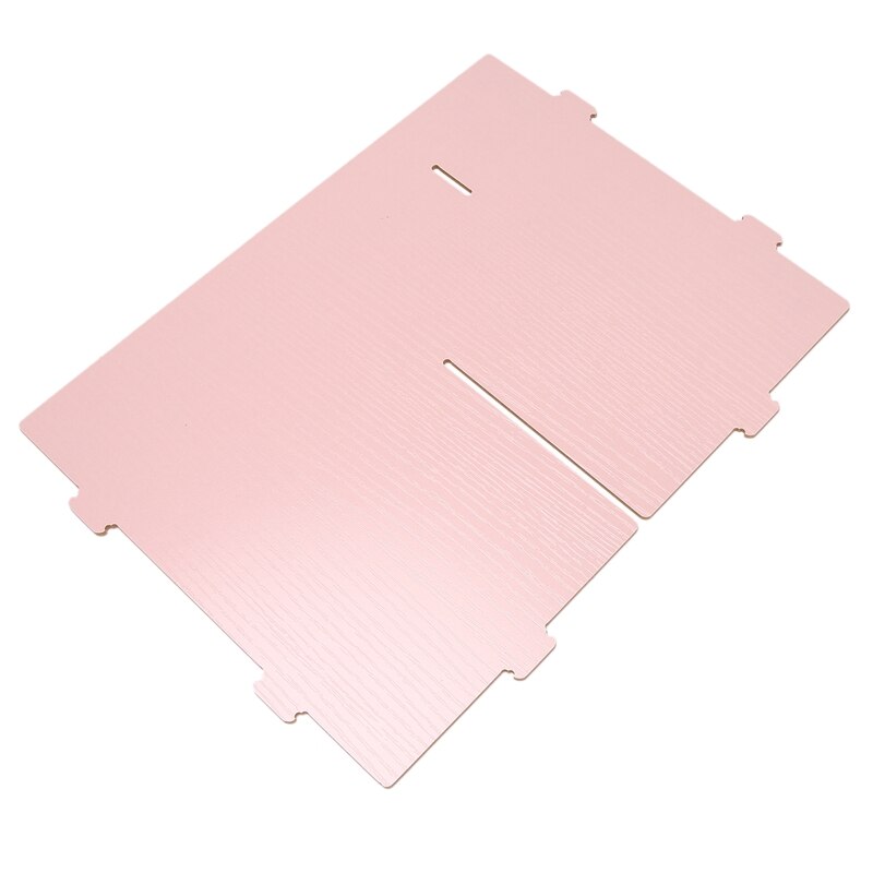 1Pcs 4-Layers Wood Office Table Organizer Assembled Files Office Supplies Containers A4 Paper Storage Rack