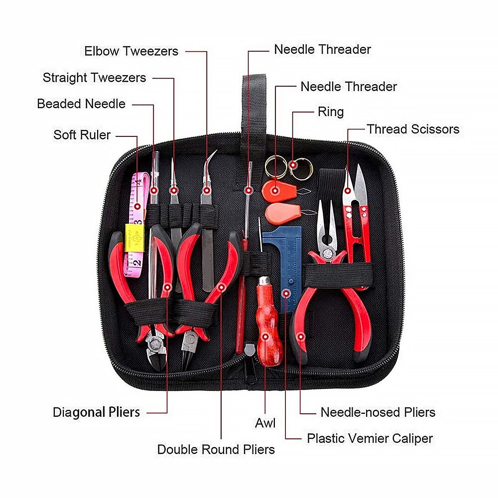 Legering Accessoires Sieraden Bevindingen Set Sieraden Maken Gereedschap Koperdraad Open Jump Ringen Oorbel Haak Sieraden Maken Benodigdheden Kit