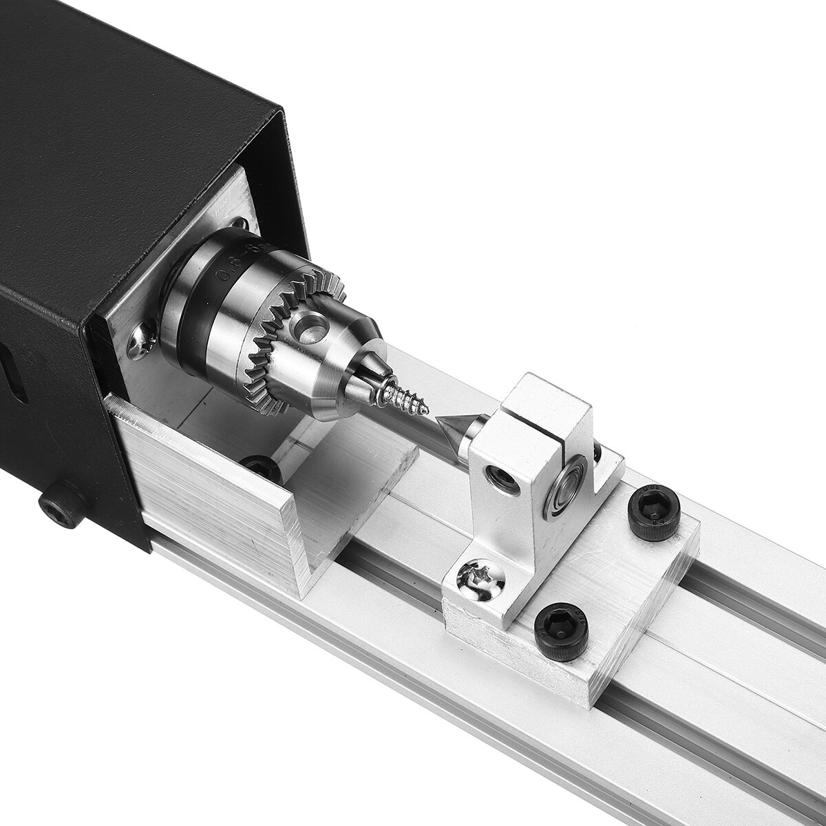 Mini Draaibank Kralen Machine DIY Houtbewerking Draaibank Polijsten Slijpen Boor Tool Carving Cutter Hout Draaibank 100W Polijsten Boor Tool