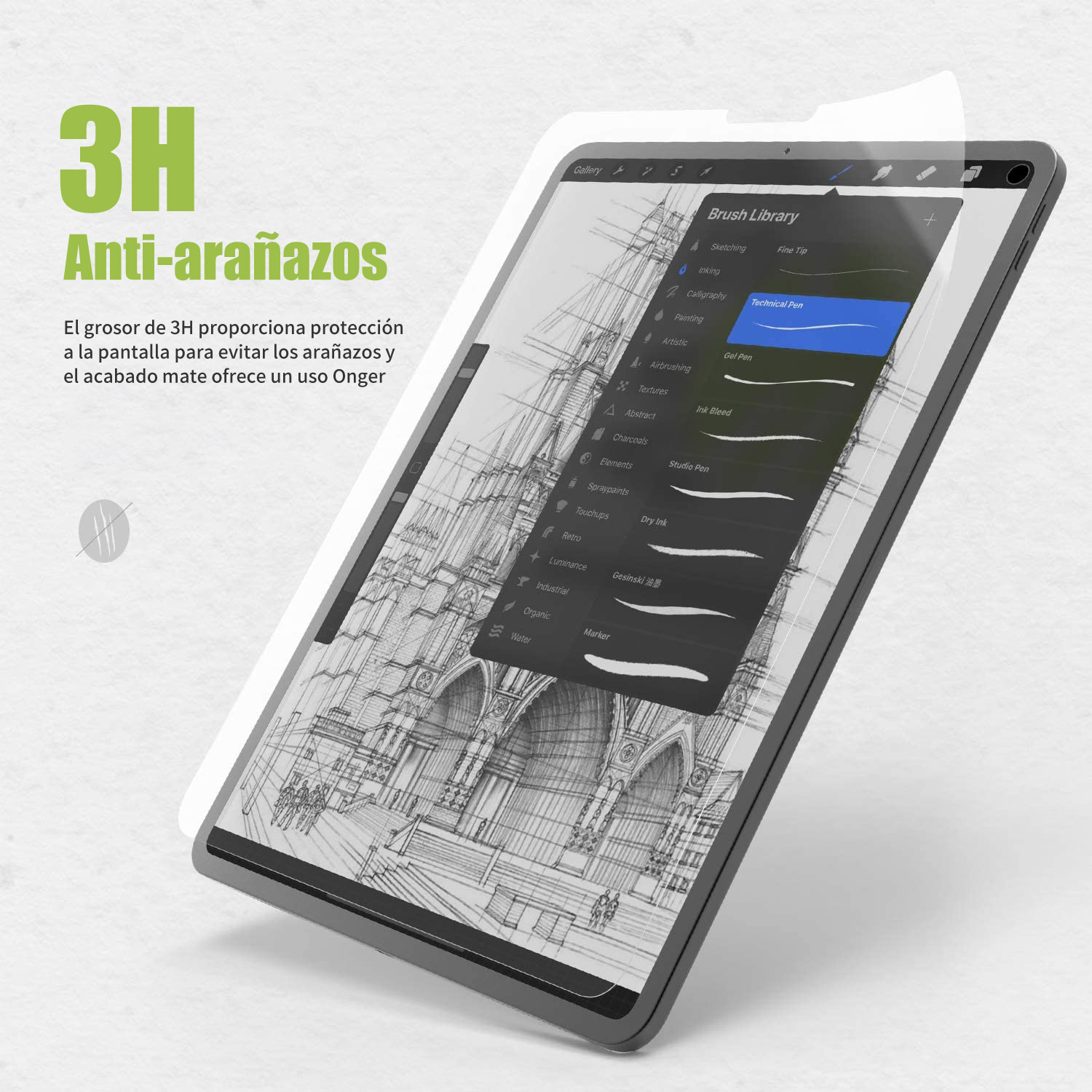 Protecteur d'écran, Film mat comme un papier pour Apple iPad 9.7 Air 2 3 4 10.5 10.9 Pro 11 10.2 7e génération