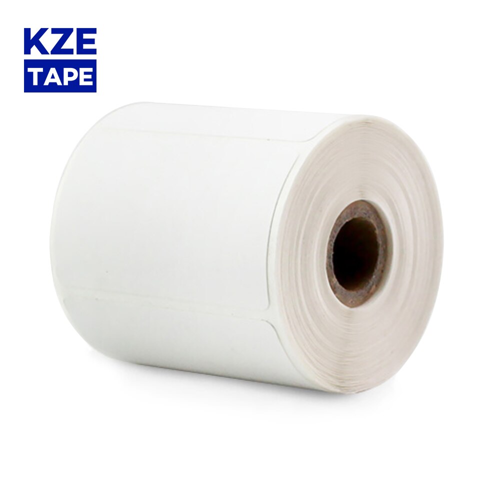 1Rolls White Thermal Label Roll 50*30mm EQ5030 Typeable Washi Tape thermal label paper for EQ11 mini thermal label printer: Default Title