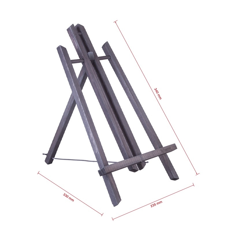 Wood Easel Exhibition Display Shelf Holder Studio Painting Stand Table Easel for Painting Craft Art Supplies
