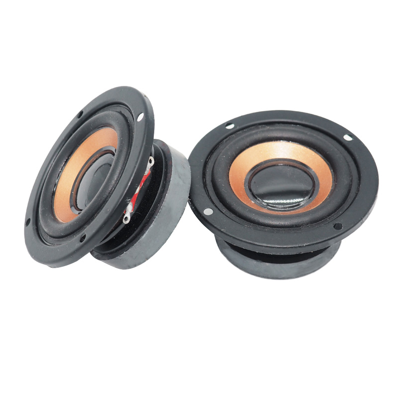2 unids/lote 63mm 4 ohm 5W altavoces Subwoofer 45 núcleos altavoz de graves redondo magnético DIY Mini Altavoz Bluetooth portátil