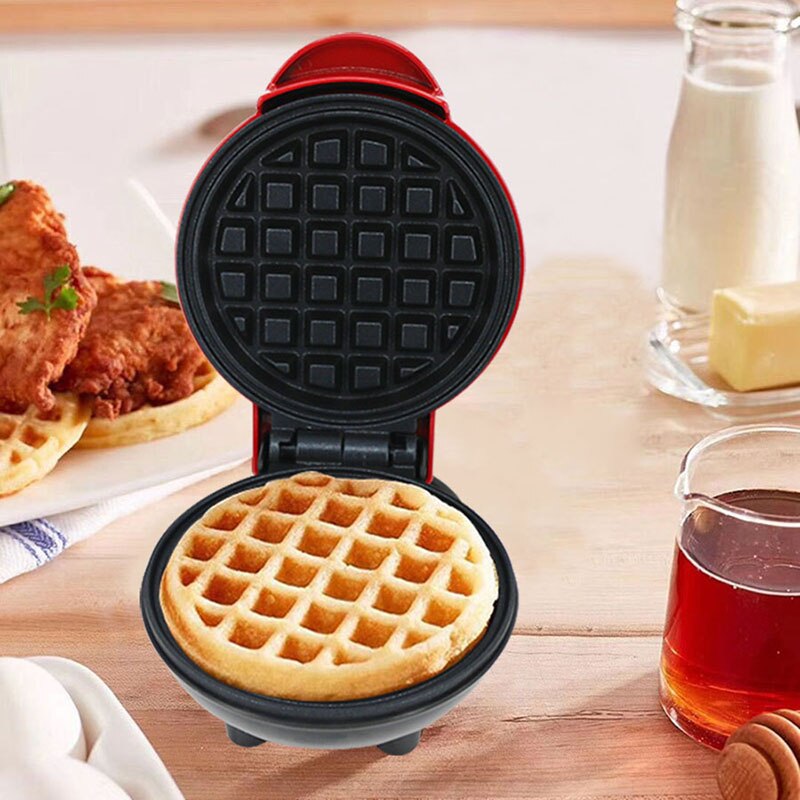 Gaufres électriques fabricant coeur forme gaufre oeuf gâteau four crêpe antiadhésif cuisson casserole petit déjeuner Machine Muffin Sandwich fer EU P