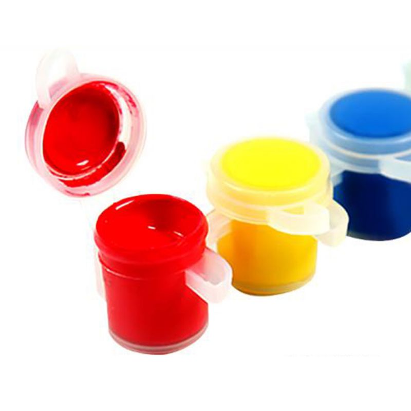 Acrylic Paint Set For Paint By Numbers Clothing Textile Fabric Hand Painted Wall Plaster Painting Drawing For Kids