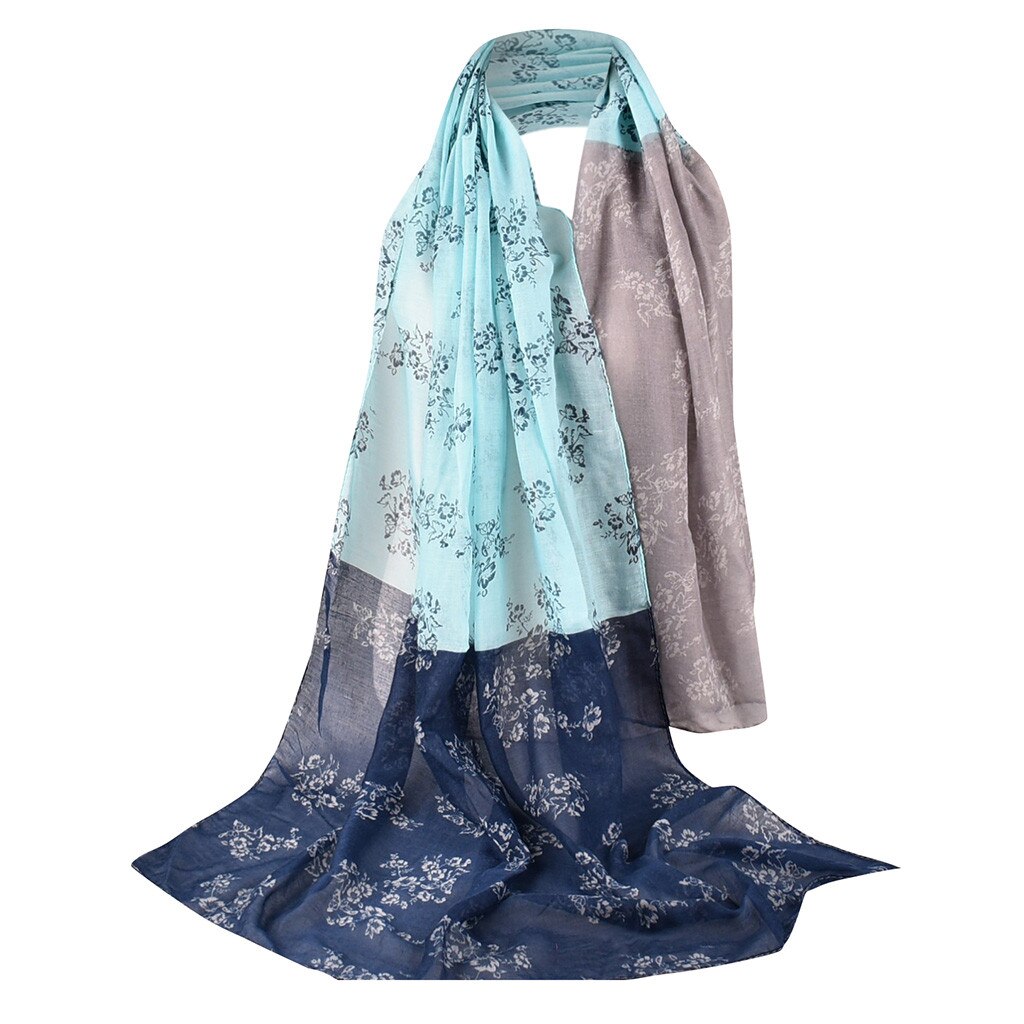 Sjaals voor dames, zomer, casual, kleurrijk, veelkleurig, normale lak, chiffon, dunne normale zijden sjaal, zonnebescherming, grof gebreide sjaal, oranje #3., Eén Maat