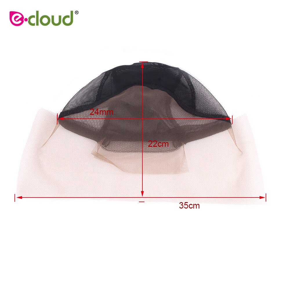 Swiss Lace Net Front Wig Caps For Making Wigs With Adjustable Strap Weaving Cap Tools Hair Net Hairnets Front Wig Cap