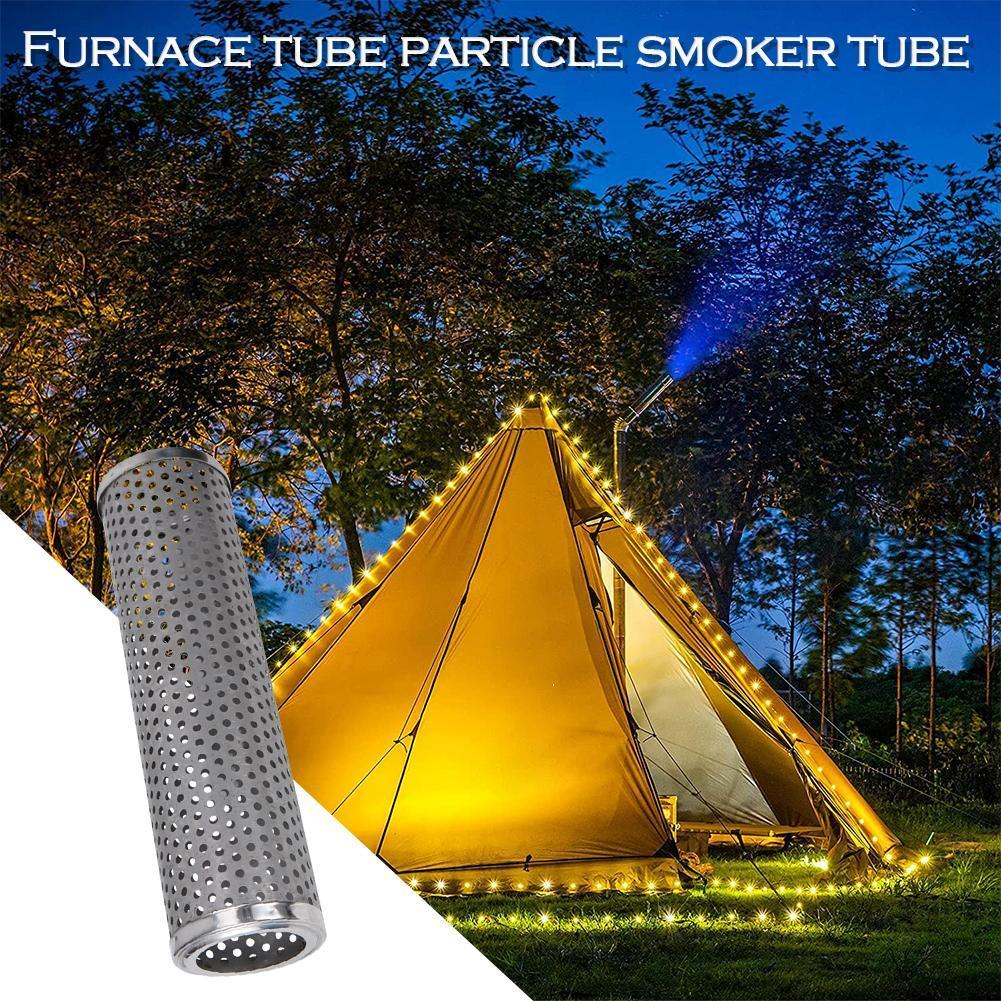 Wood Stove Anti-scalding Cover Camping Tent Stove Chimney Guard Pipe Accessories Campig Stove Protector Tent Smoke Equi O3c5