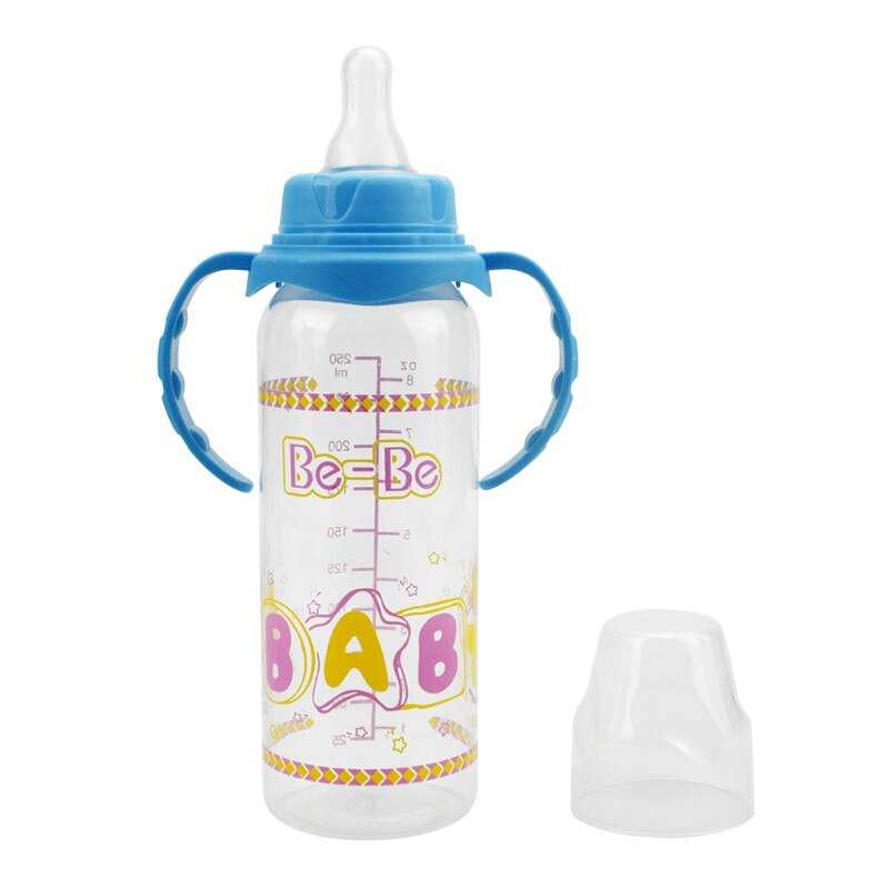 Botella de alimentación de bebé, Pajita para niño, vasos de alimentación para niño, botellas de entrenamiento para aprender agua potable