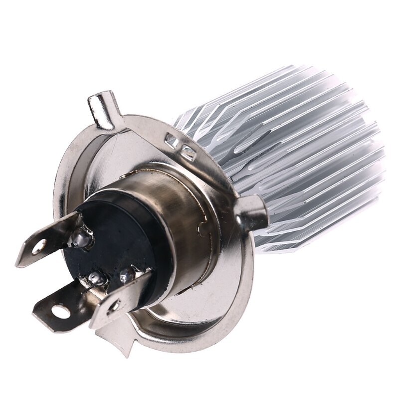 12W H4 LED Motorfiets Koplamp COB Lamp Motor Koplamp DC 6-80V H4GC