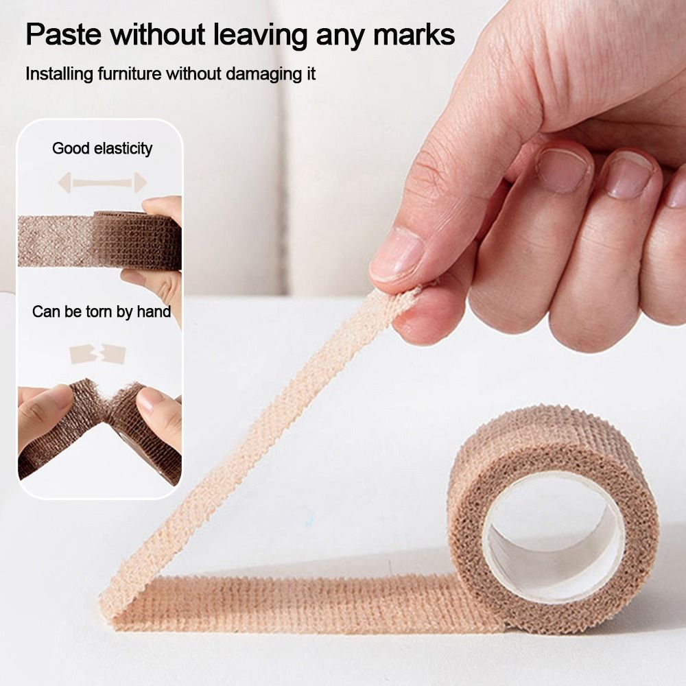 Zelfklevende Tafelbeenbescherming Vilt Voetbedekking Vloerbeschermhoes Stille Antislip Meubelpad Multifunctionele Tape