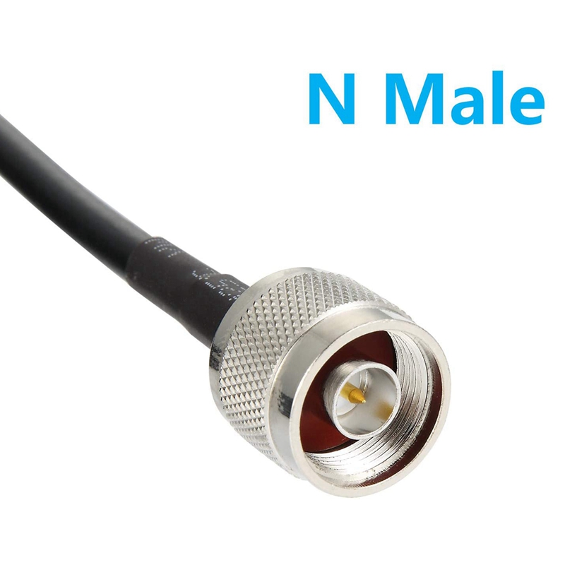 niedrig-Verlust Koaxialkabel Verlängerung Kabel (50 Ohm) SMA Stecker Auf N Stecker, GEMEK Reinem Kupfer koax Kabel Für 3G/4G/5G