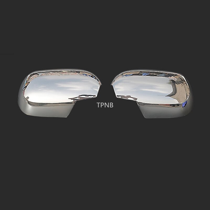 Para Toyota Land Cruiser Prado 120 J12 2003 2004 2005 2006 2007 ABS, accesorios de cubierta de ajuste Exterior cromado: 8