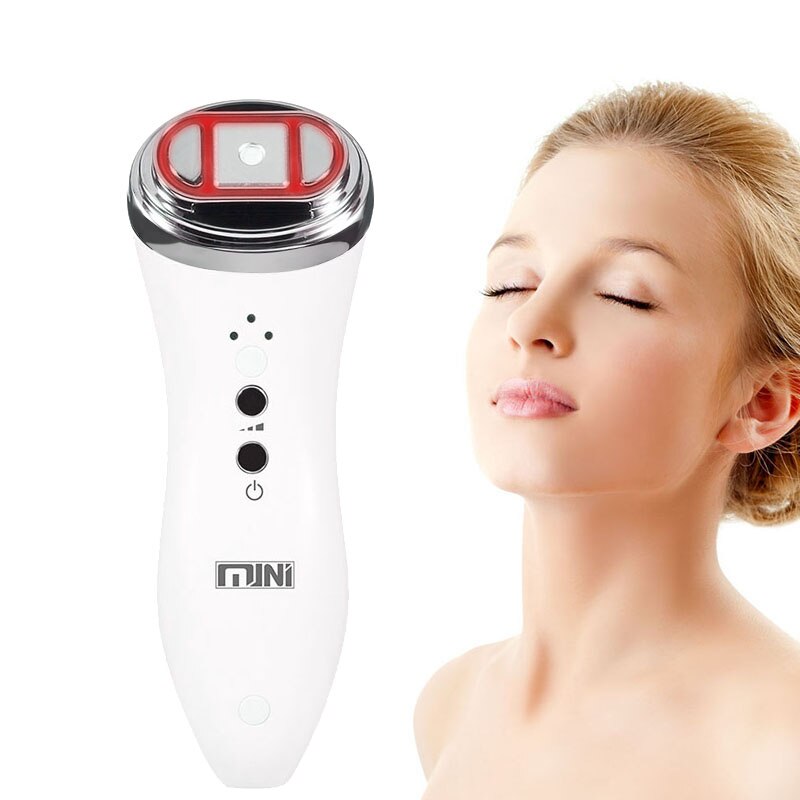 Ultrasone Bipolaire Rfradio Frequentie Mini Hifu Facial Lifting Skintightening Machine Anti Rimpel Gezicht Verjonging Schoonheidsverzorging