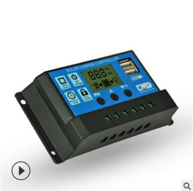 YJSS-10A/20A/30A Solar Controller Manual PWM Solar Charge Controller