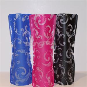 Foldable Reusable Plastic Unbreakable Vase Flower Home Decor Random Color Pattern