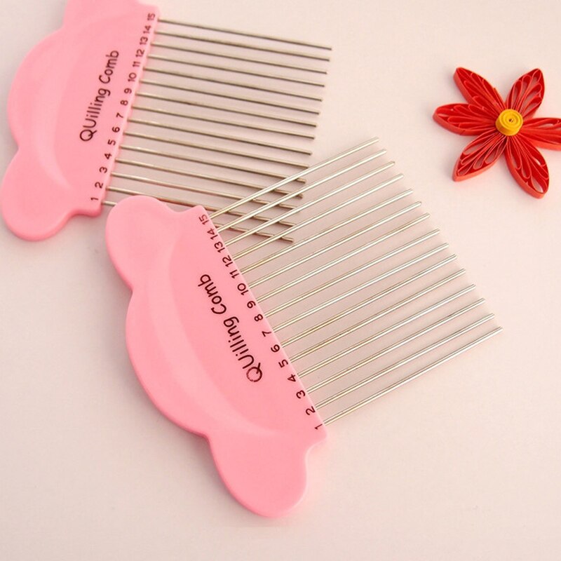 Paper Quilling Comb Tool Paper Craft Tool Plastic Creat Loops Accessory Supply Handmade Craft DIY