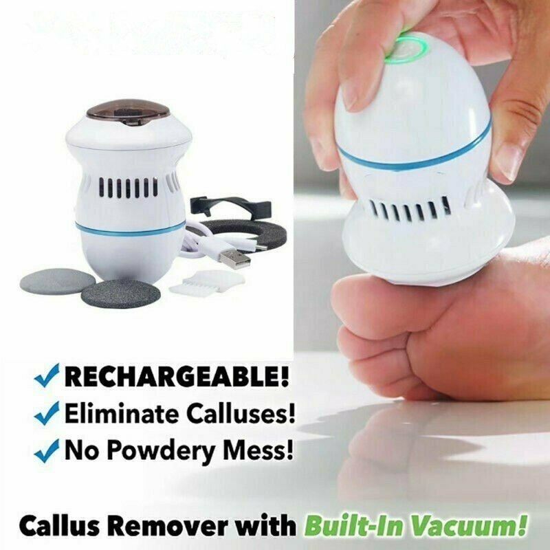 Electric pedicure foot Grinding Skin Hard Rupture Trimmer Dead Skin Foot Pedicure Rechargeable Foot Care Tool Remover Callus