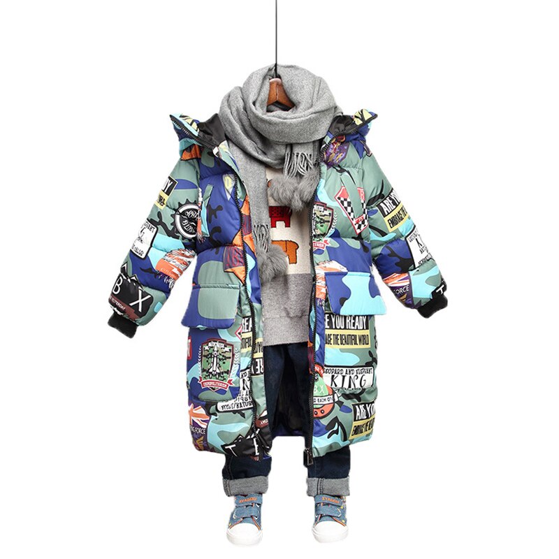 Kids Jacket Voor Jongens Vrouwen Winter Jas Jongen Jassen Kinderen Parka Beneden Katoen Bovenkleding Meisje Jas