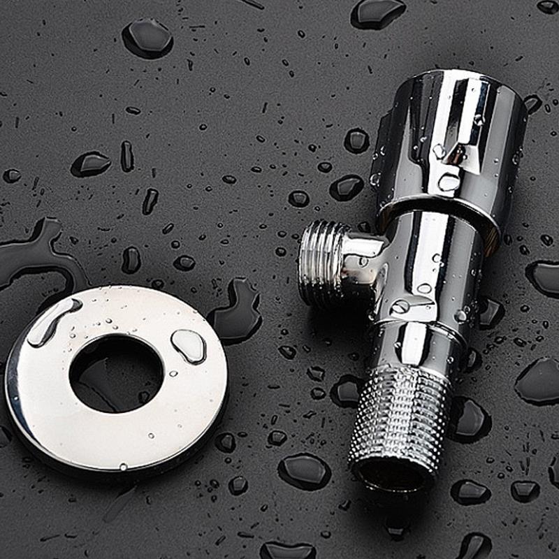 Copper Triangle Valve Bathroom Accessory Angle Control Shut OFF Valve Tool G1/2