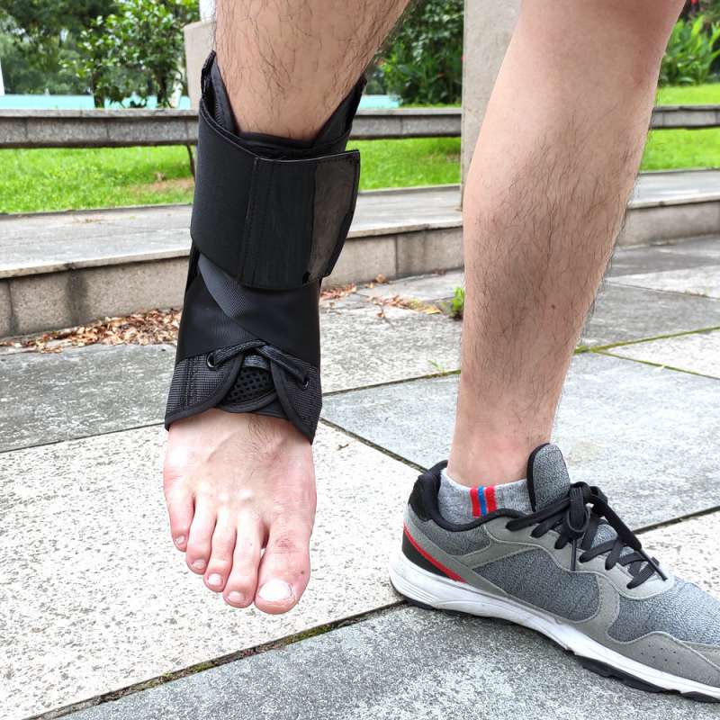 1 stk ankel seler strimler sports bandage sikkerhed ankel støtte understøtter beskyttere fod fod ortose stabilisator