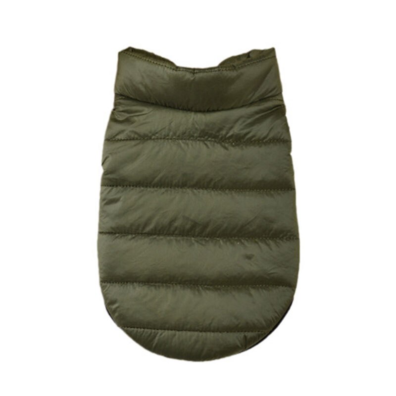 Warme Winter Hunde Mantel Haustier kleidung Baumwolle gefütterte Jacke ärmellos Mantel Weihnachten Welpen gepolstert Jacke Weste Hunde Verdicken Hoodies