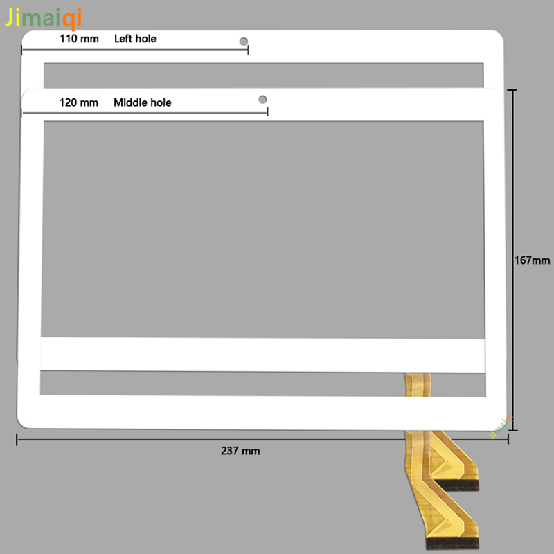 For 10.1&#39;&#39; inch Kingvina-PG1026 tablet External capacitive Touch screen Digitizer panel Sensor Multitouch Kingvina-PG1026-FPC