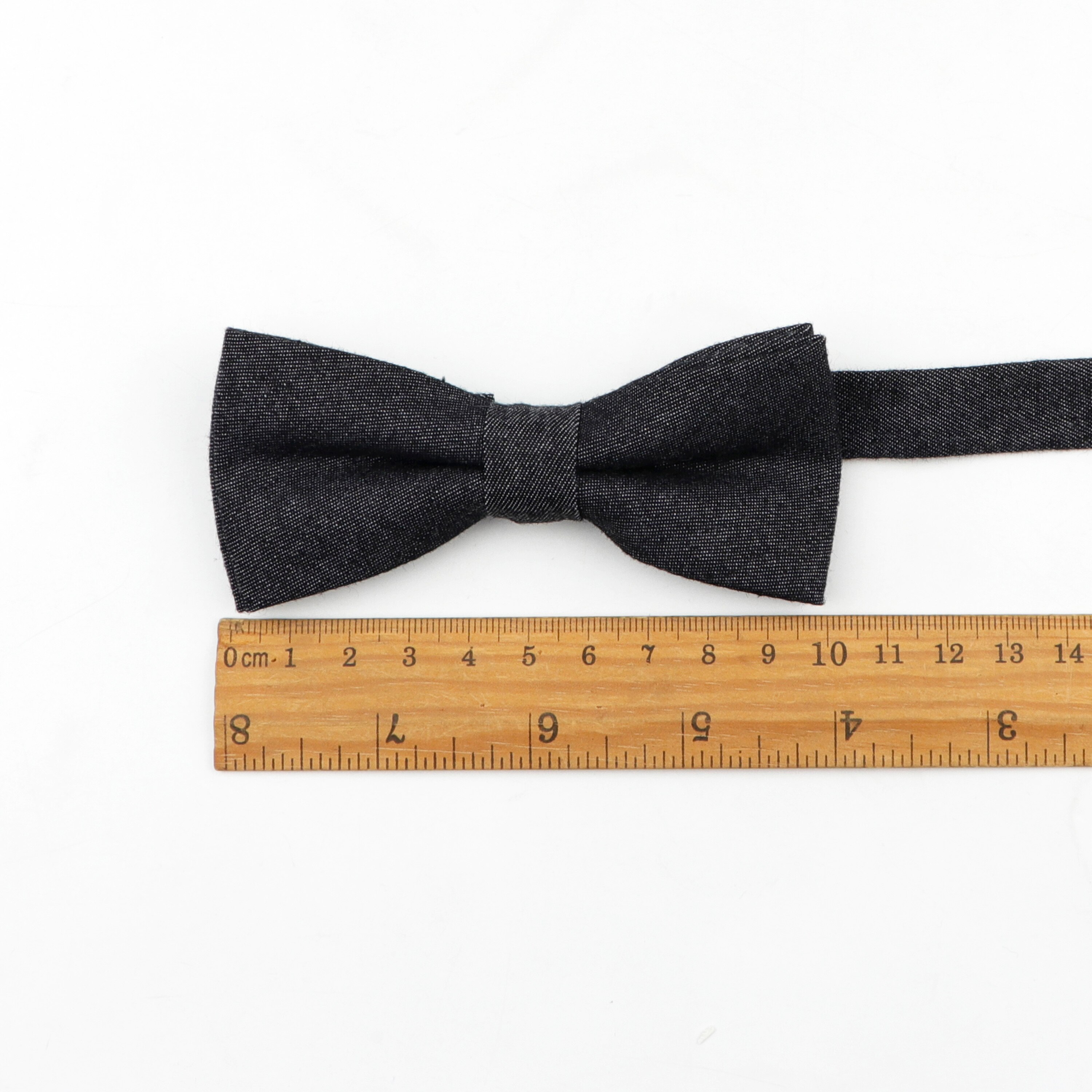 Yksivärinen vauva lasten rusetti poika lasten denim rusetti smokki puuvilla rusetit solmio perhonen