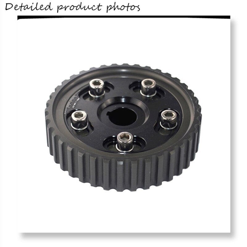 Civic Accord D15 D16 Cam Gear For Hond a CRX SOHC Adjustable Synchronous Gear Pulley Kit: Black