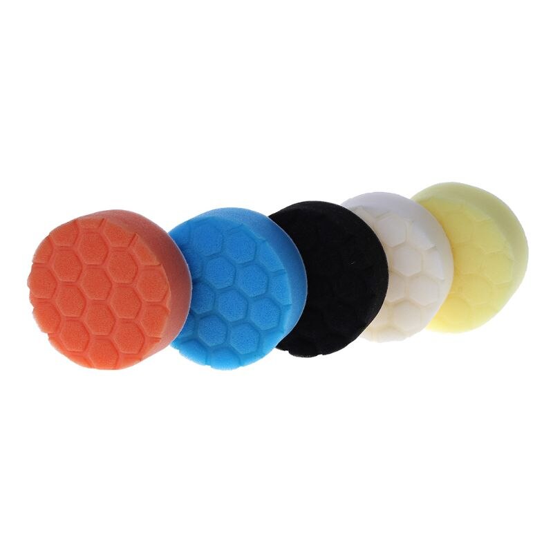 3 inch (80mm ) Buff Pad Polishing Pad kit For Car Polisher Pack of 5Pcs Pack Of 5Pcs: Default Title