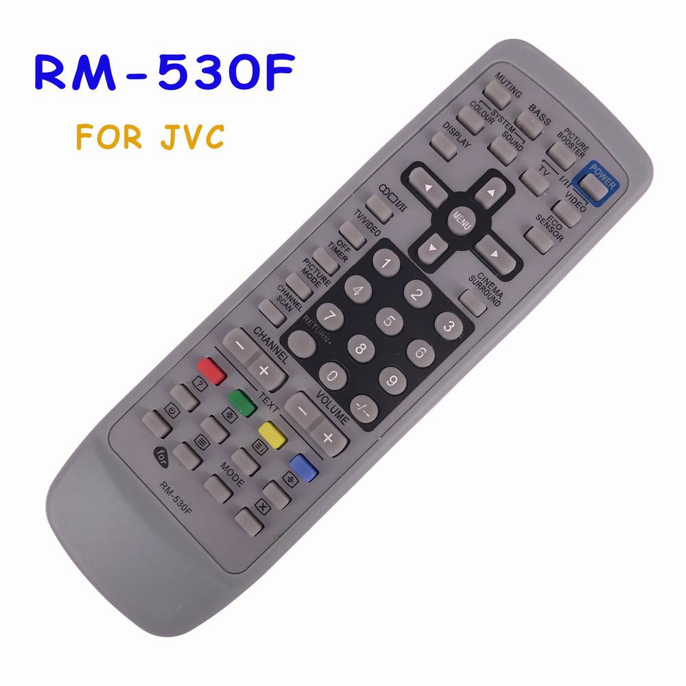 Universal RM-530F Control remoto para JVC RM-C1100 RM-C227 RM-C462 RM-C331 ajuste para la mayoría de JVC TV Fernbedienung