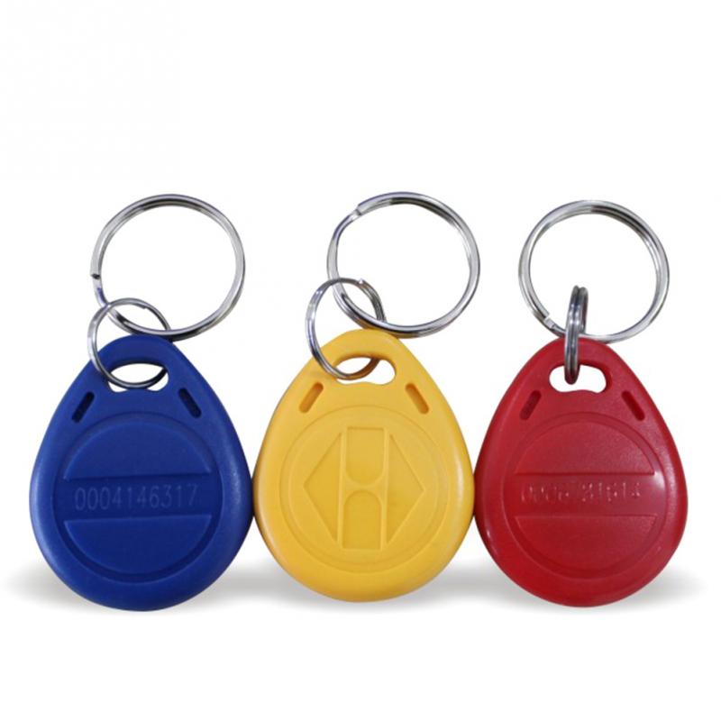 5 Pcs Access Card EM4100 Kopie Herschrijfbare Writable Rewrite EM ID keyfobs 2 ID Tag Sleutelhanger Kaart 125 KHZ proximity Token Dupliceren #