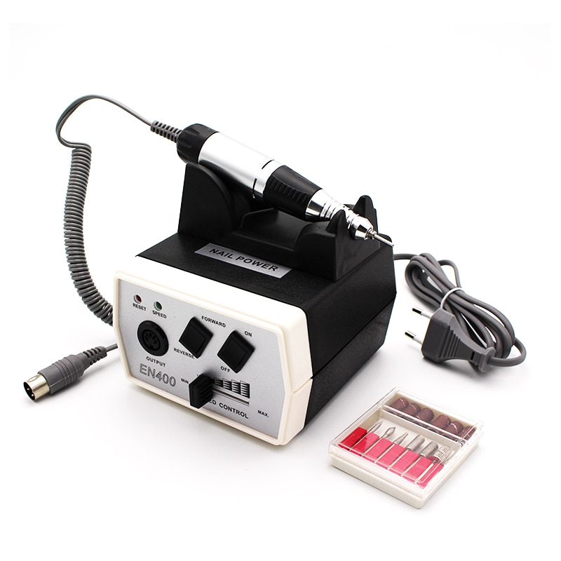 Ponceuse à ongles électrique 35W EN400 Pro, équipement de manucure et pédicure, accessoires de manucure
