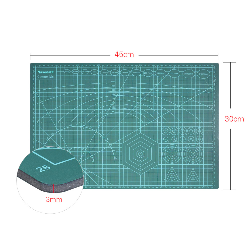 A1 A2 A3 A4 Pvc Snijden Mat Pad Dubbelzijdige Patchwork Cut Pad Patchwork Gereedschap Handleiding Diy Model Hulpmiddel snijplank Self-Healing