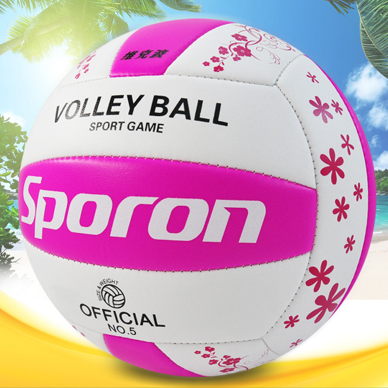 1 Stuk Pvc Zacht Volleybal Professionele Training Concurrentie Bal Maat 5 Strand Team Games Handbal Indoor Outdoor