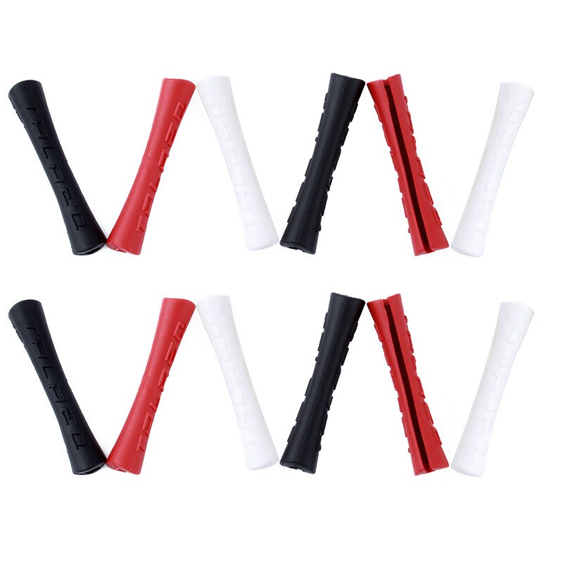 4 Stks/set Ultralight Bike Frame Beschermende Kabel Gids Fiets Mouw Siliconen Kabel Protector Voor Mtb Racefiets Brake Shift Lijn