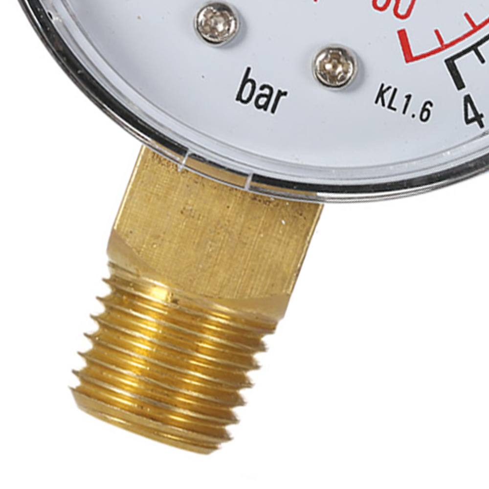 Pool Spa Filter Water Pressure Gauge Mini 0-60 PSI 0-4 Bar Side Mount 1/4 Inch Pipe Thread NPT TS-50