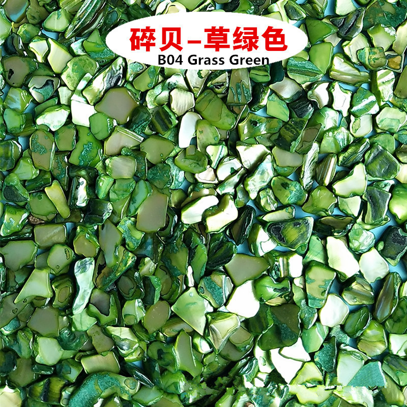 100 g/partij Kleurrijke Crush Shell Fragment Voor DIY Shell Schilderen Kleuterschool Handgemaakte Craft Materiaal Pakket Art Decor Maken Tool