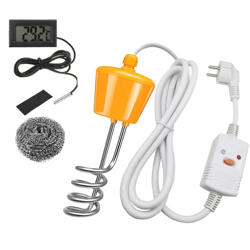 2500W Schorsing Onderdompeling Boiler Verwarming S Met Lekkage Bescherming Schakelaar & Thermometer