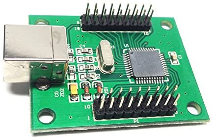 Jamma – Interface de contrôleur USB pour PC PS3 Arcade, 2 joueurs, encodeur USB, MAME, clavier Multicade, carte d'encodeur de Joystick: Board only
