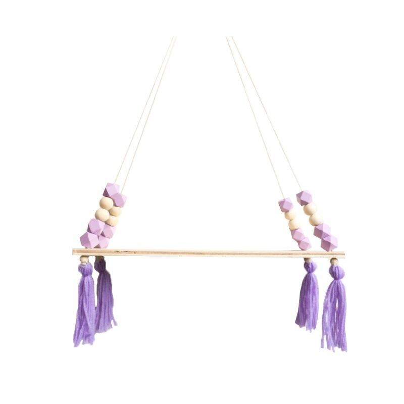 Cute Girl Wall Decoration Simple Solid Wall Decoration Living Room Wall Hanging DIY Wall Hanging Shelf Children Room Decoration